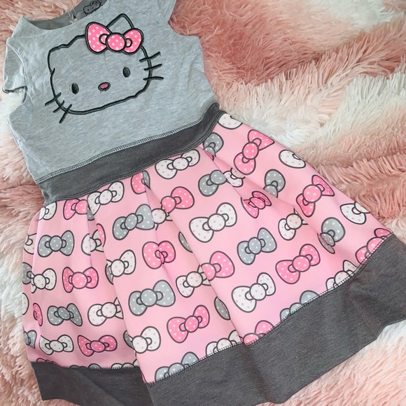 Hello kitty size 5 pink grey - Picture 2 of 3